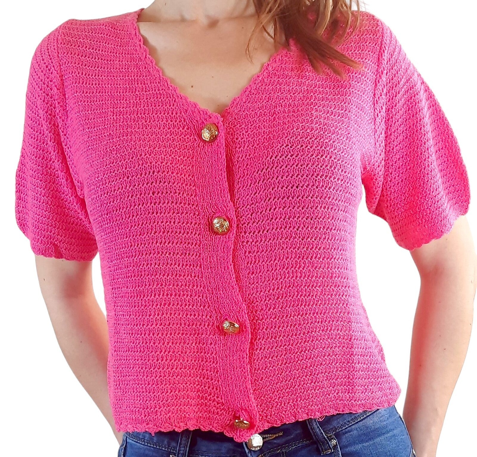 maglia crochet fucsia-Photoroom