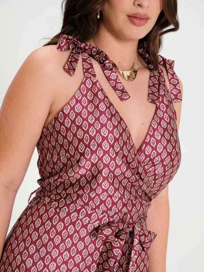 Elisa d'Ospina X Rinascimento Curvy | Abito Lungo Etnico - Identity Look