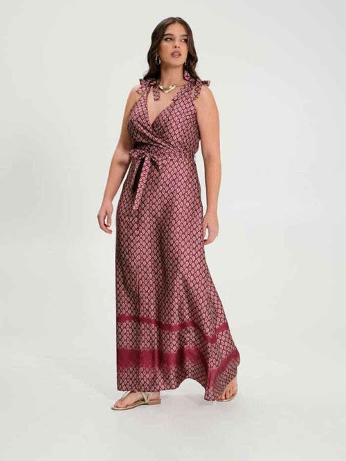 Elisa d'Ospina X Rinascimento Curvy | Abito Lungo Etnico - Identity Look