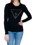 guess Maglioncino con logo strass - Identity Look