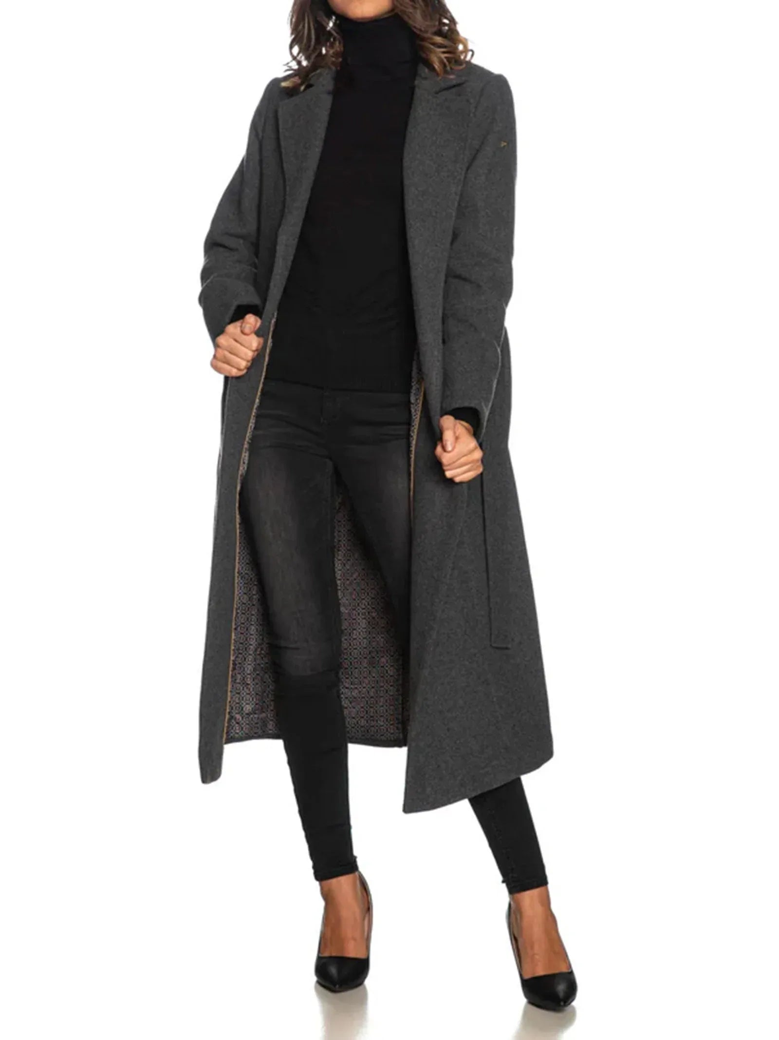 cappotto yeszee con cintura - Identity Look