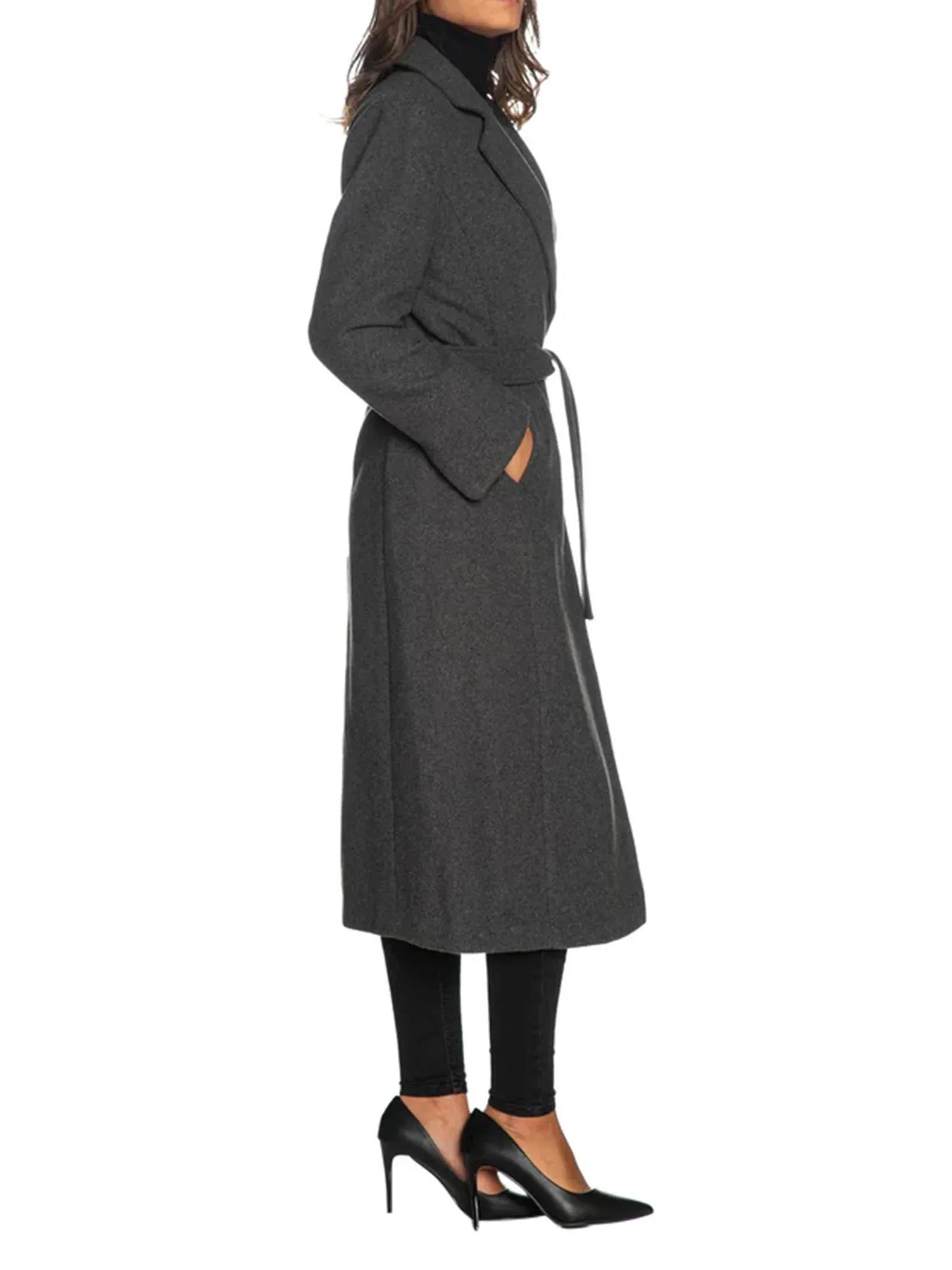 cappotto yeszee con cintura - Identity Look