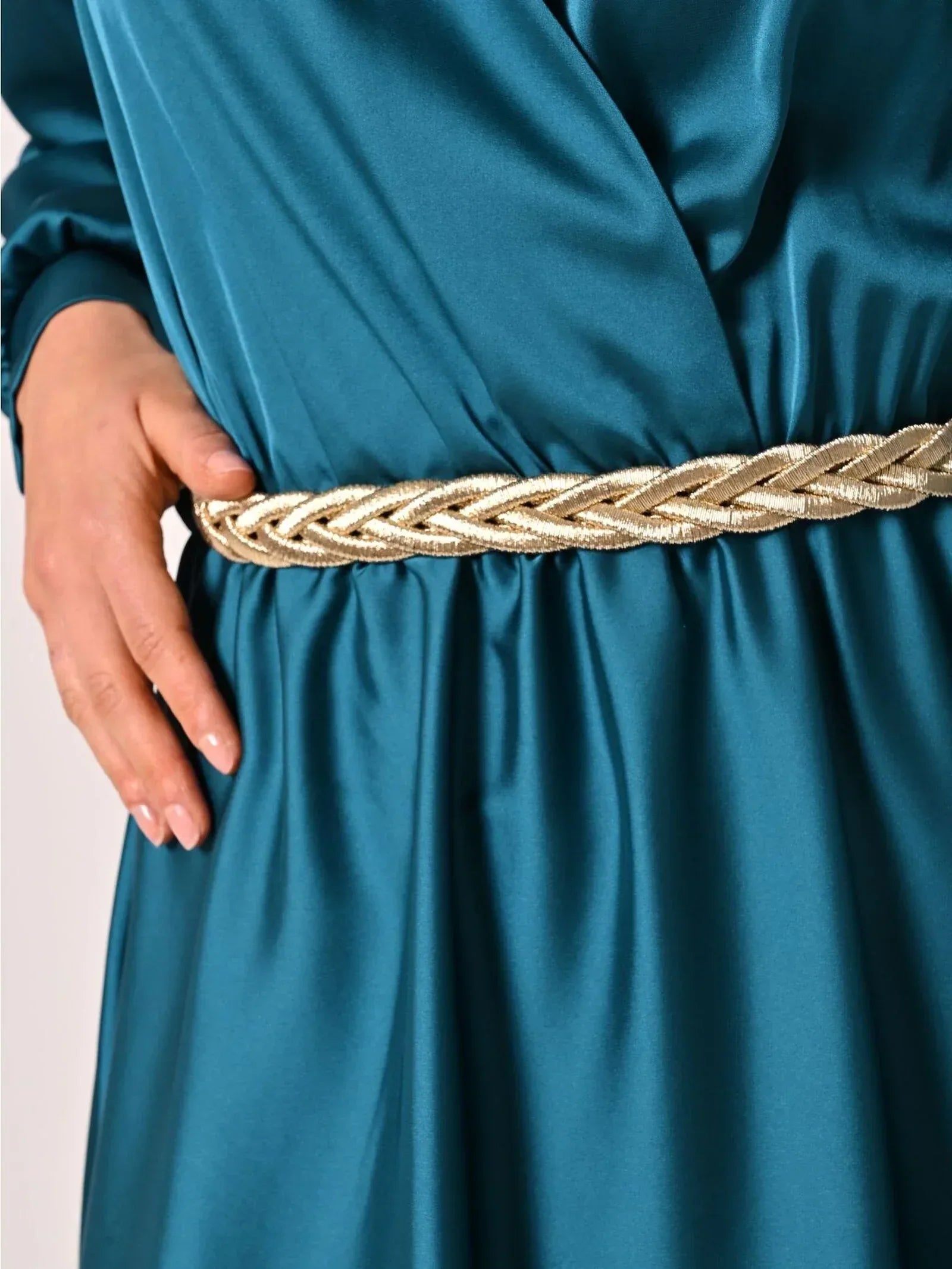 Rinascimento cintura oro intrecciata - Identity Look