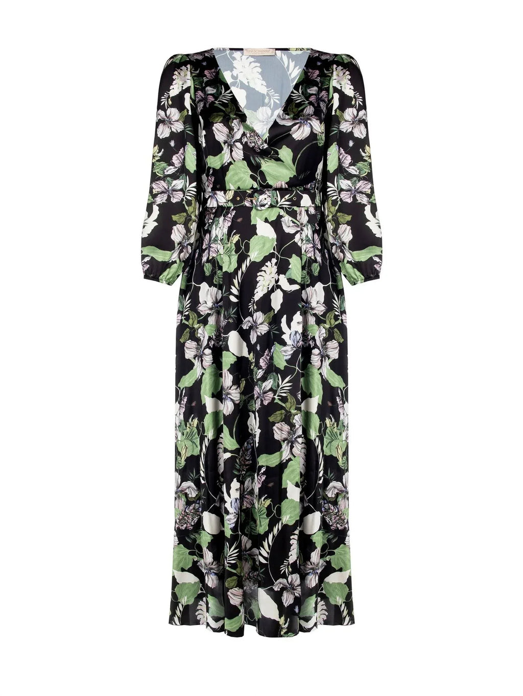Rinascimento abito lungo floreale - Identity Look