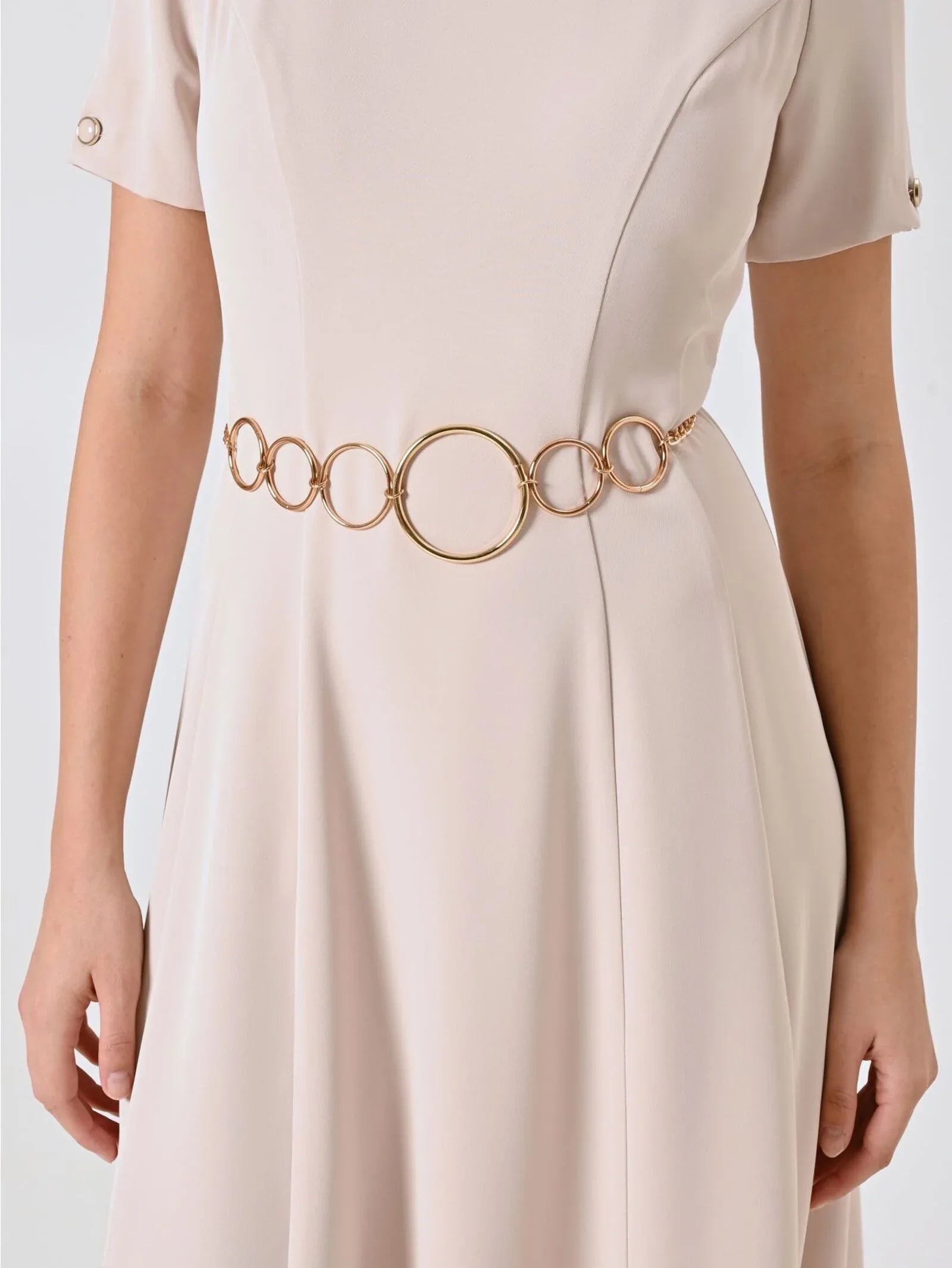 Rinascimento Cintura Cerchi Dorati - Identity Look