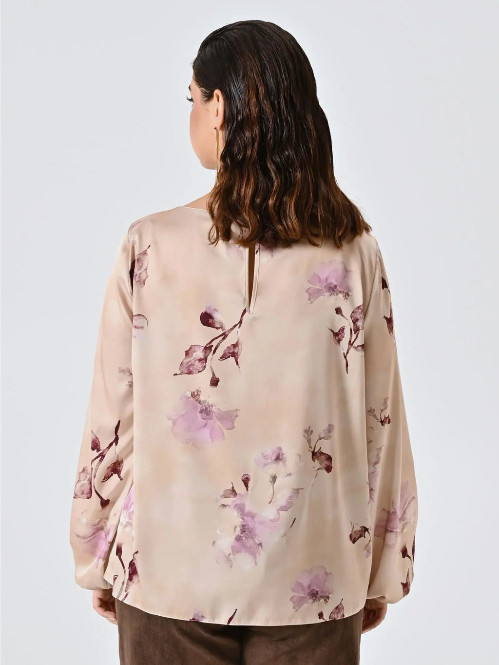 Rinascimento blusa curvy floreale - Identity Look