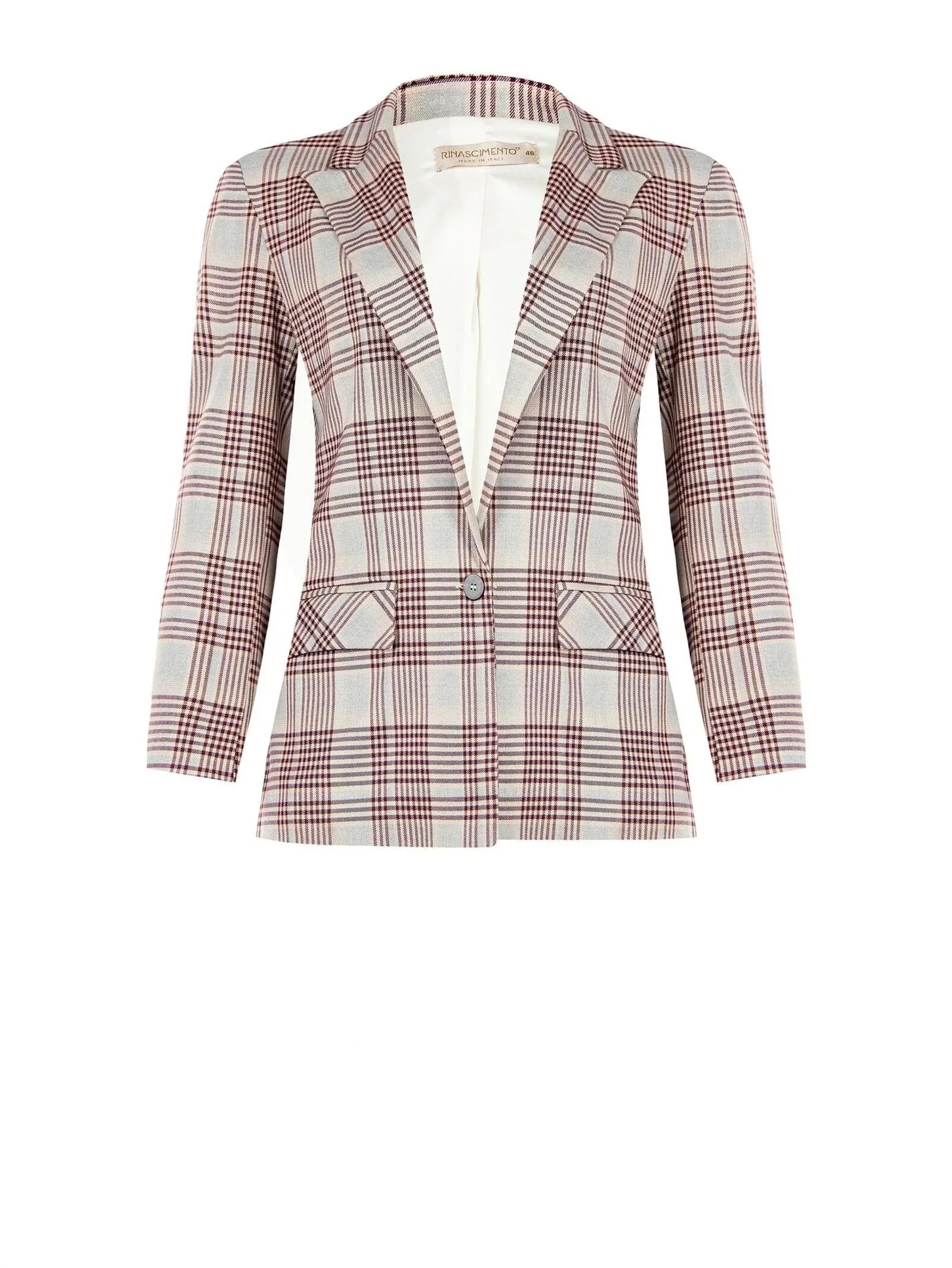 Rinascimento giacca check - Identity Look