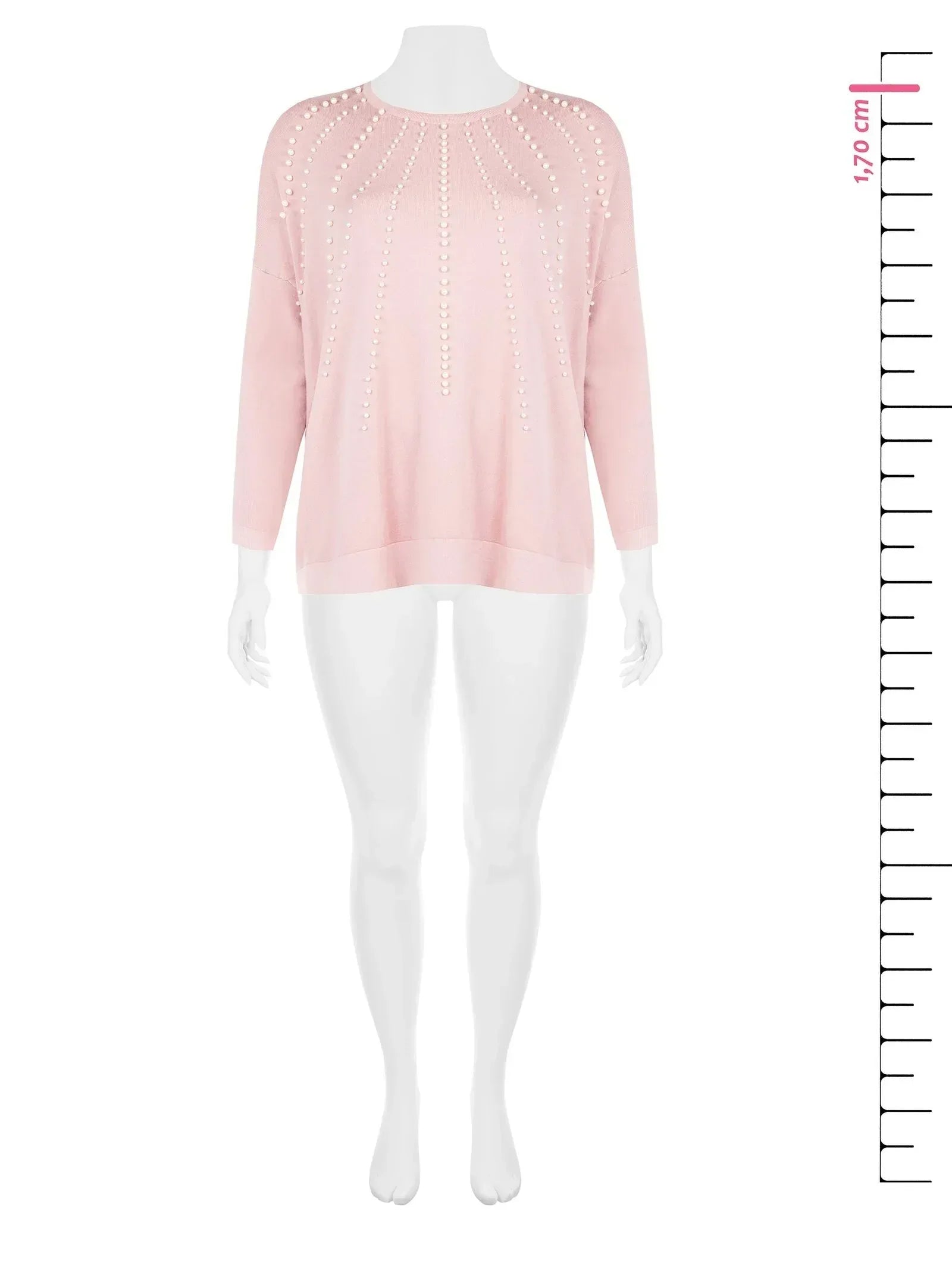 rinascimento maglione con raggi di perle - Identity Look