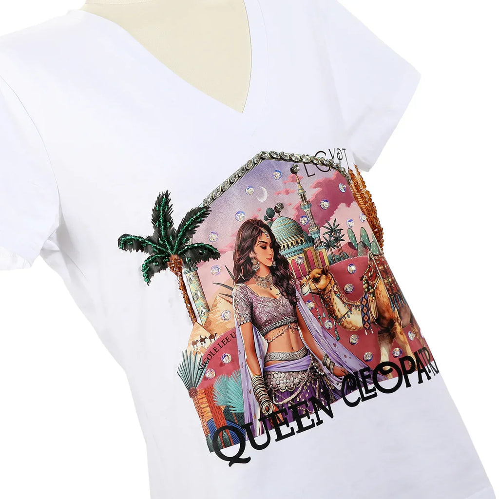 Nicole Lee T-shirt Queen Cleopatra - Identity Look