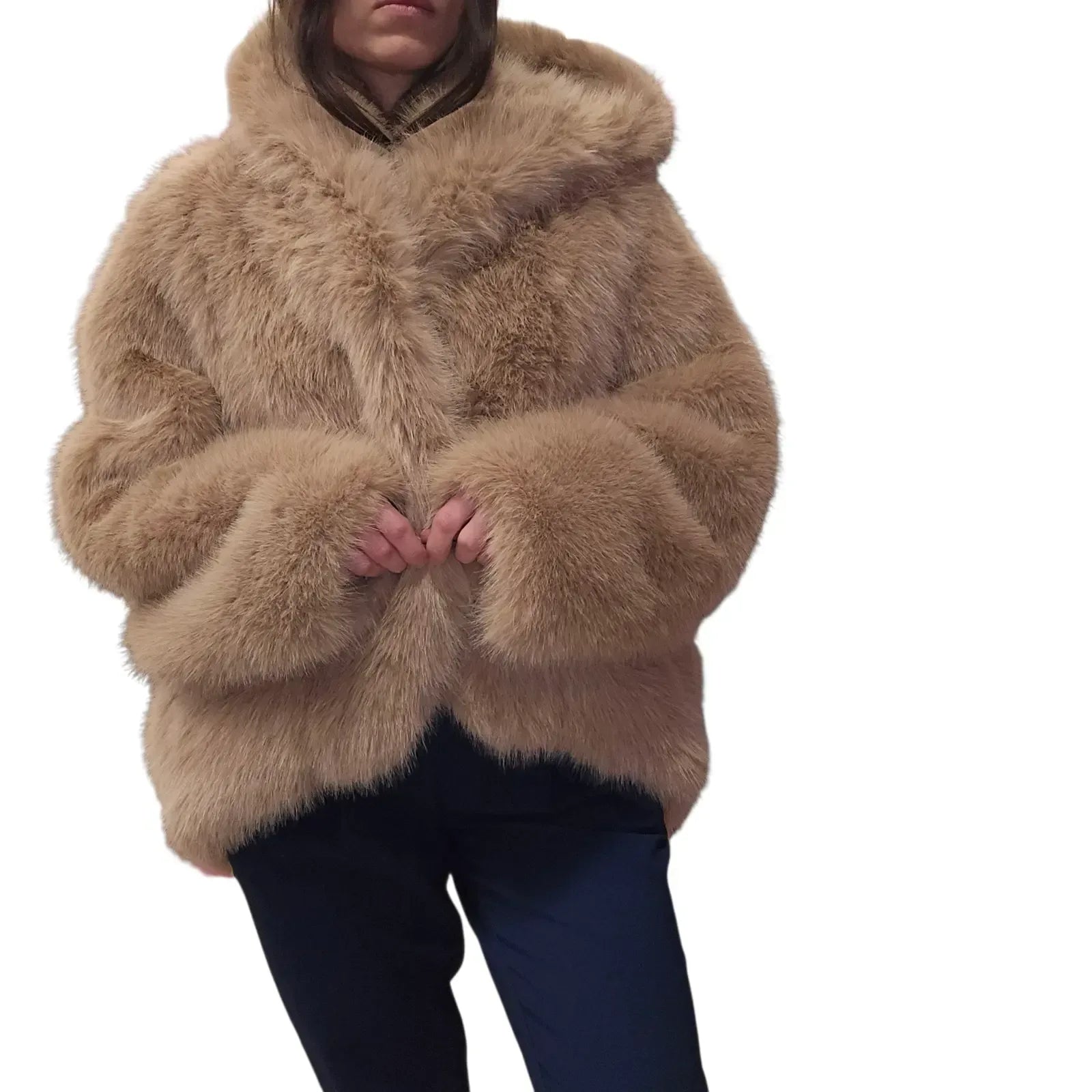 Le streghe bologna ecofur con cappuccio - Identity Look