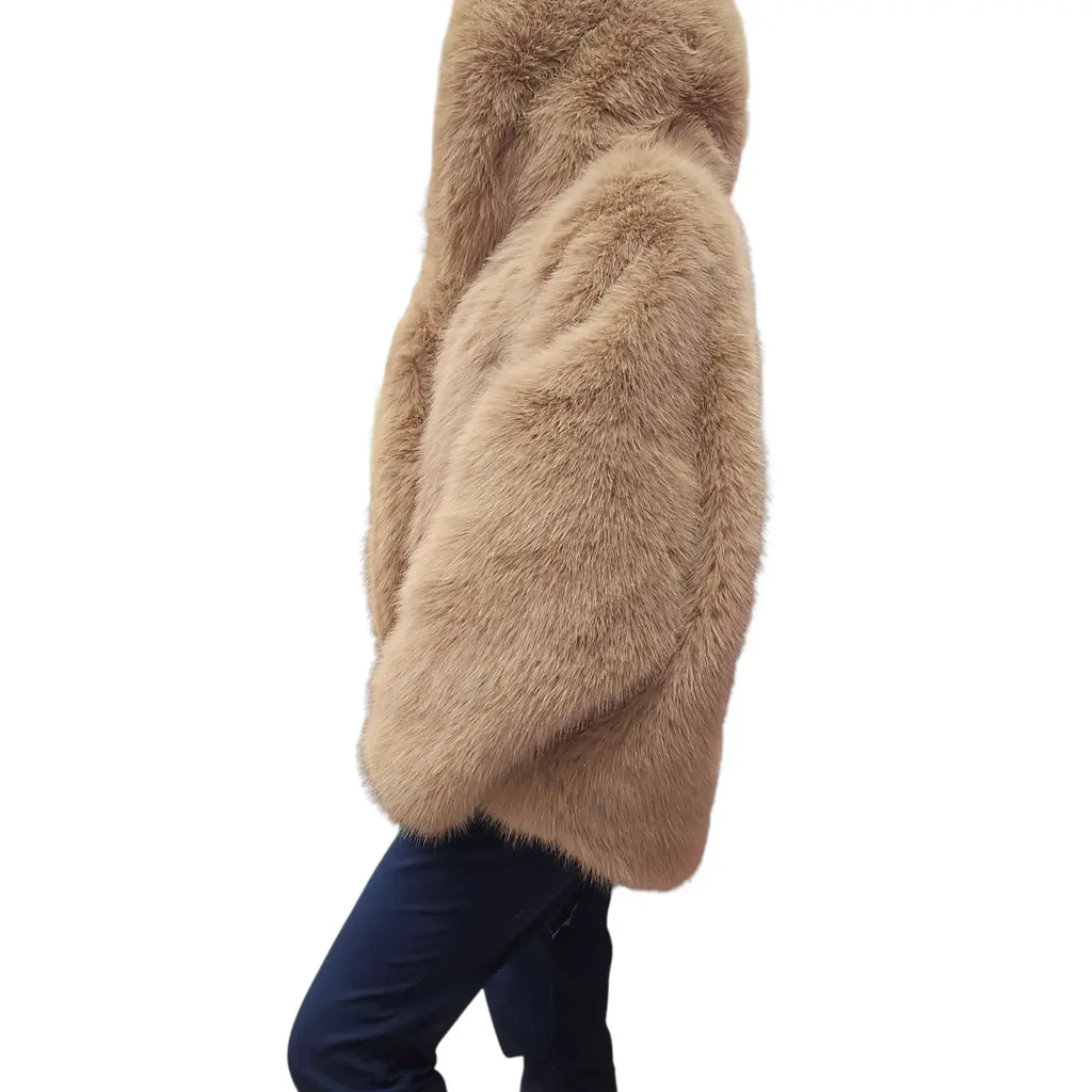 Le streghe bologna ecofur con cappuccio - Identity Look