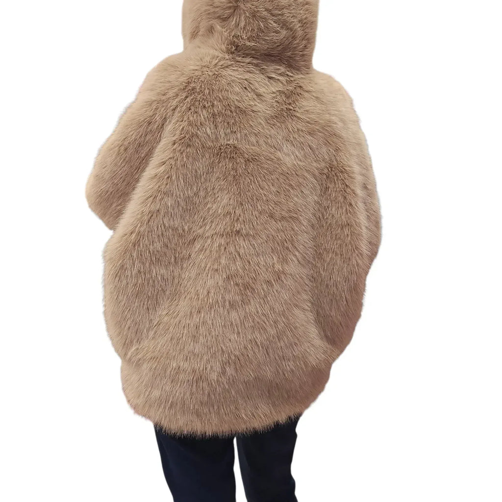 Le streghe bologna ecofur con cappuccio - Identity Look