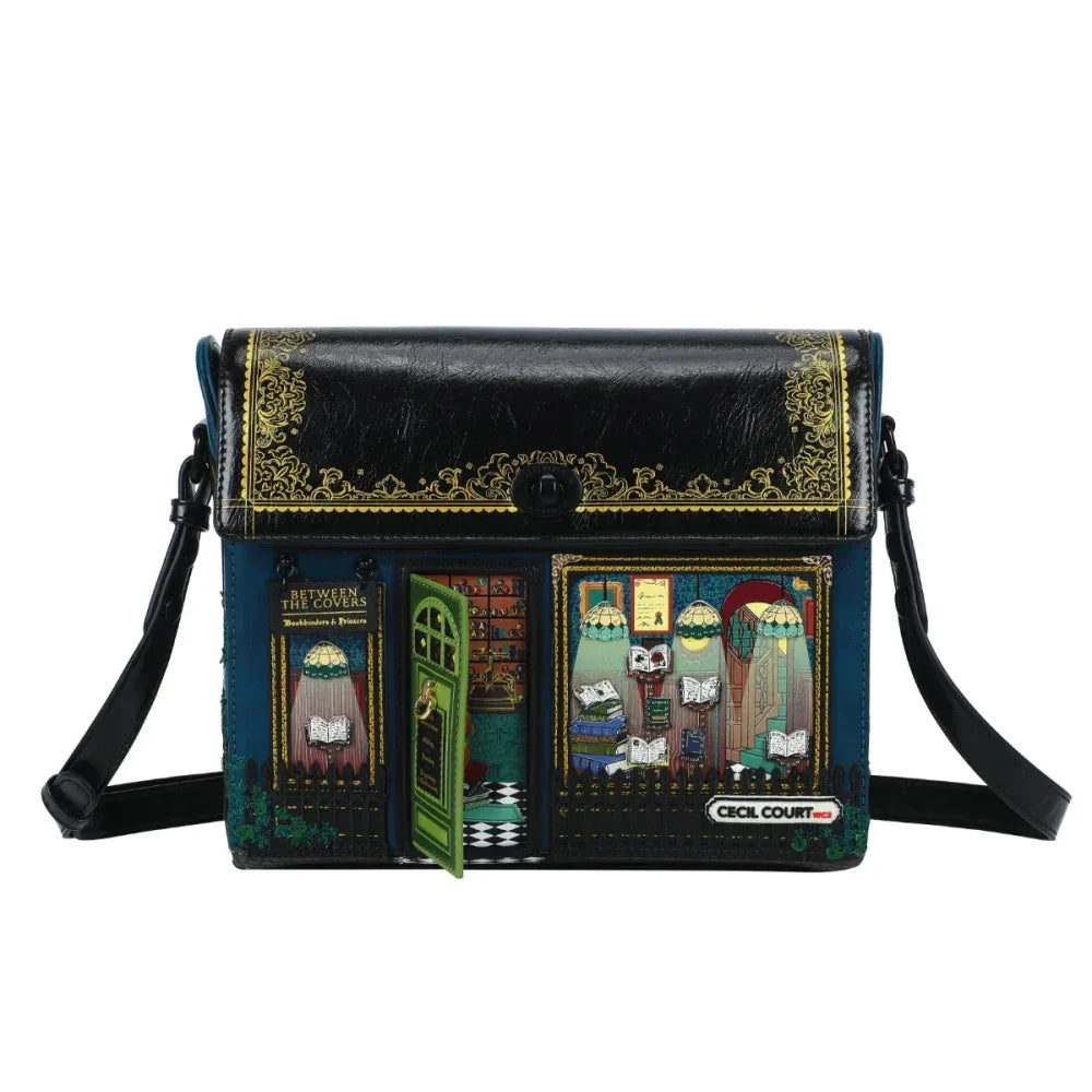 Vendula London Box Bag Beetween the covers bookbin - Identity Look