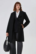 Rinascimento Cappotto curvy nero - Identity Look