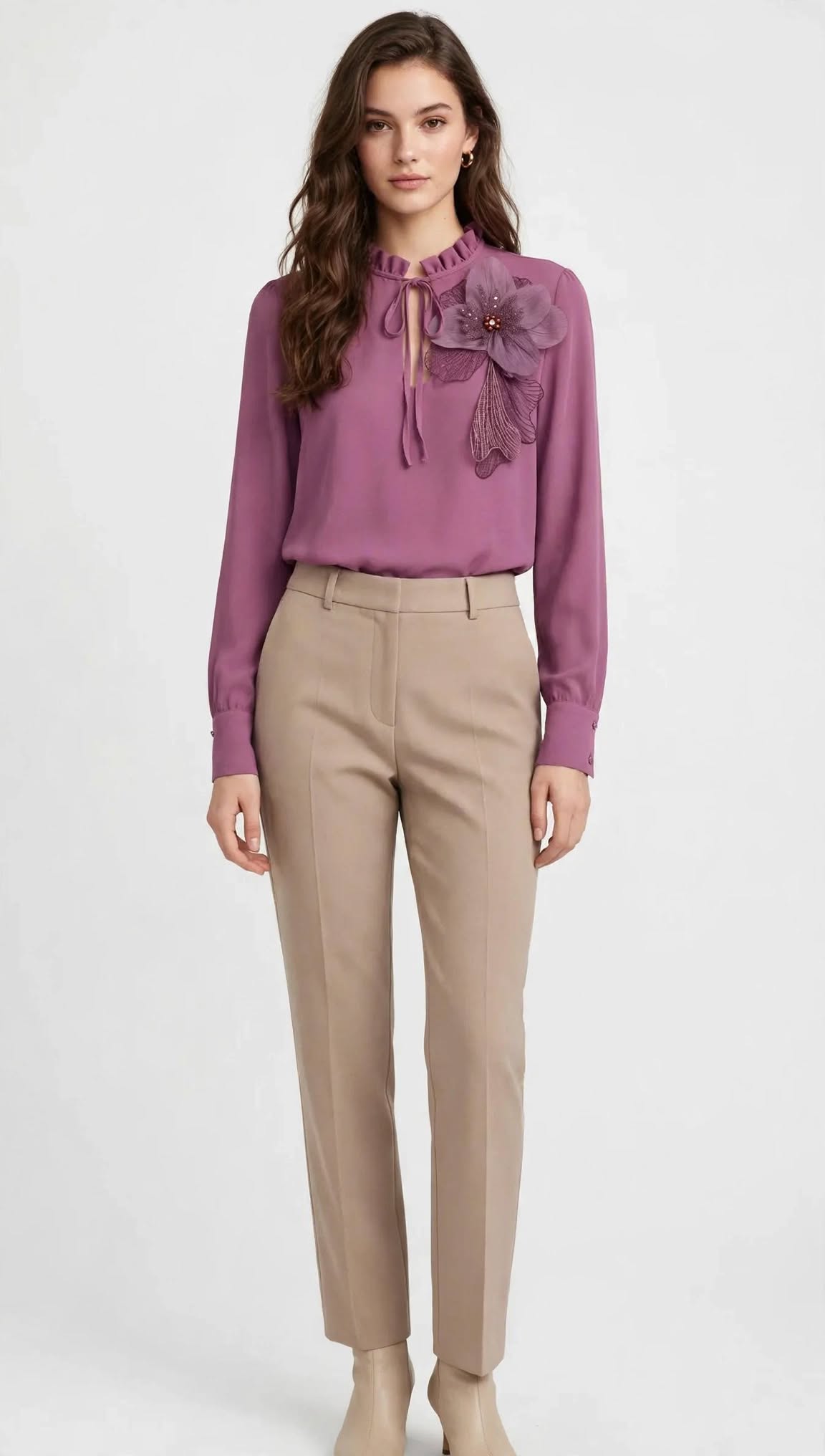 Rinascimento blusa rosa antico