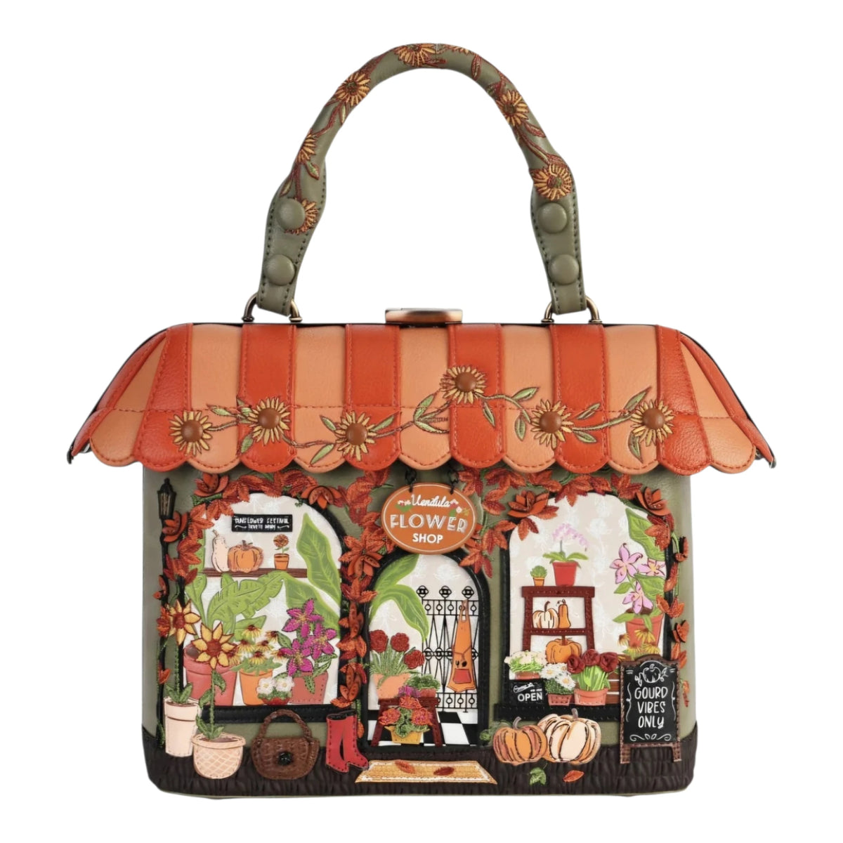 Vendula flower shop - amber edition - borsa grab