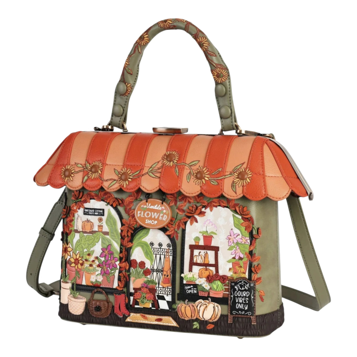 Vendula flower shop - amber edition - borsa grab