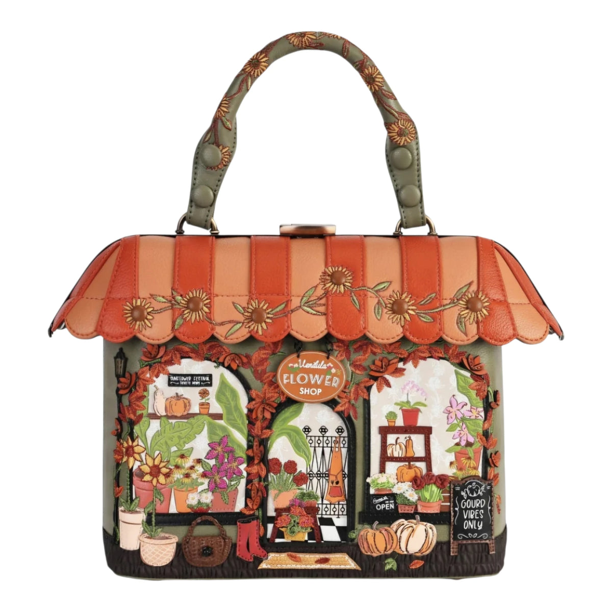 Vendula flower shop - amber edition - borsa grab