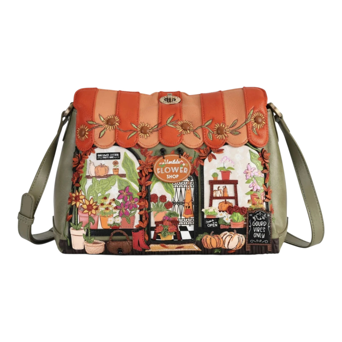 Vendula flower shop - amber edition - Alice bag