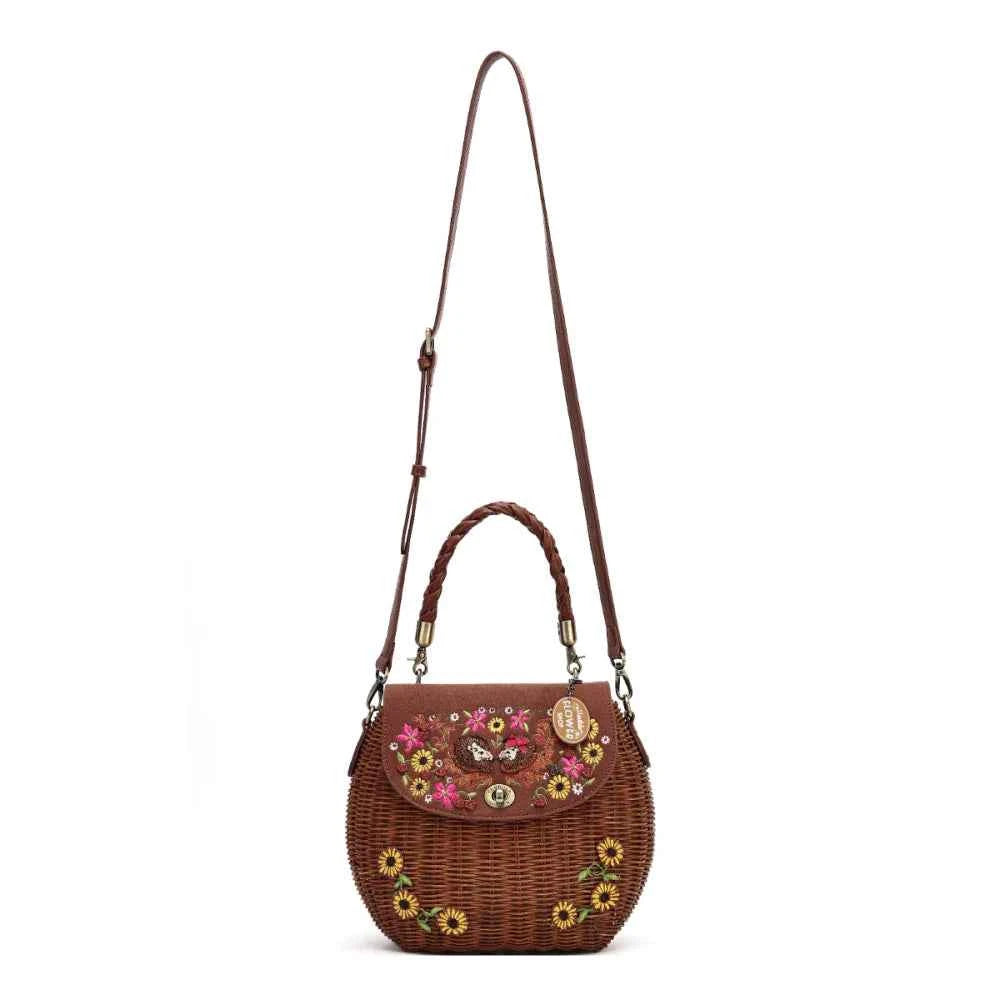 Vendula flower shop - amber edition - basket bag