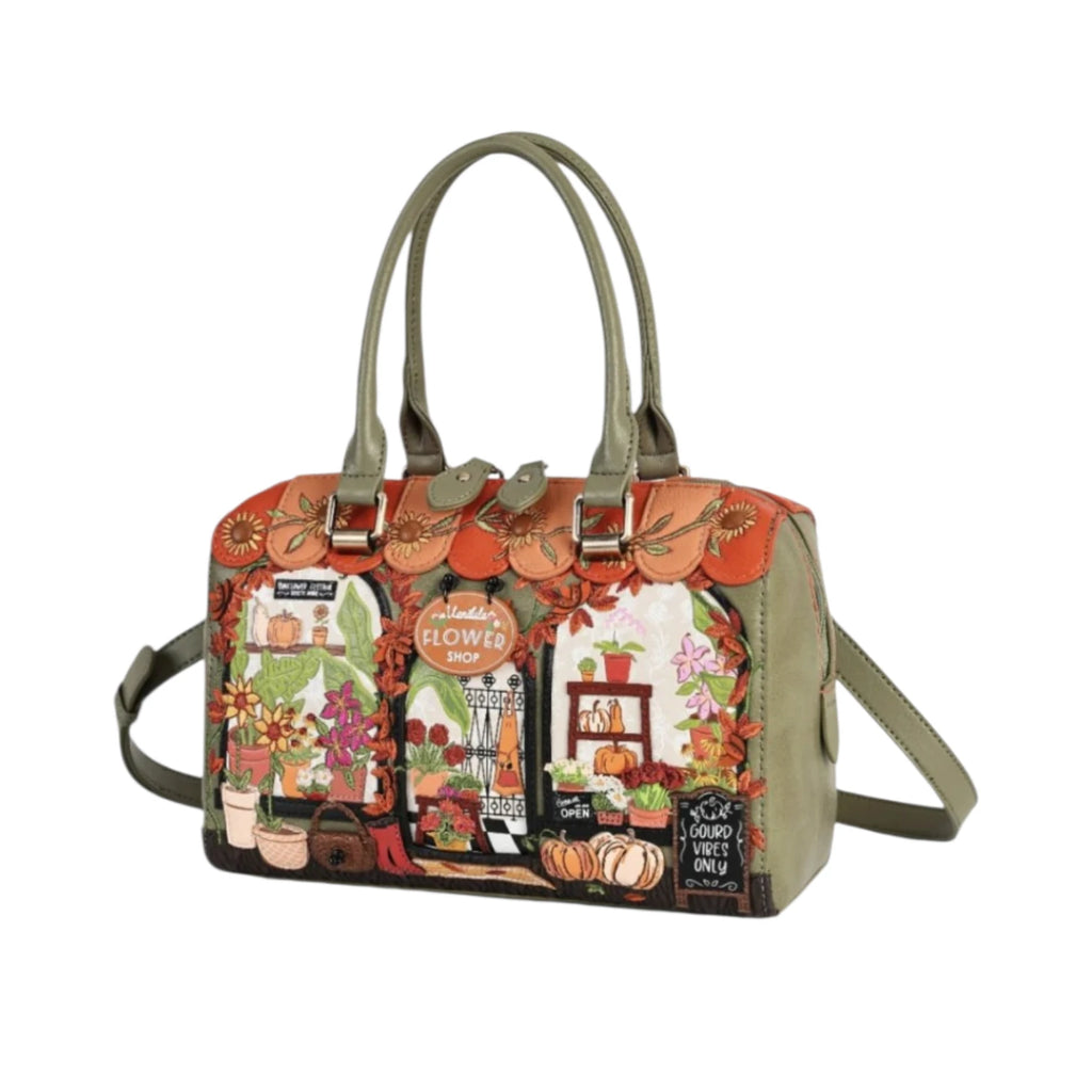 Vendula flower shop - amber edition - borsa speedy bowler