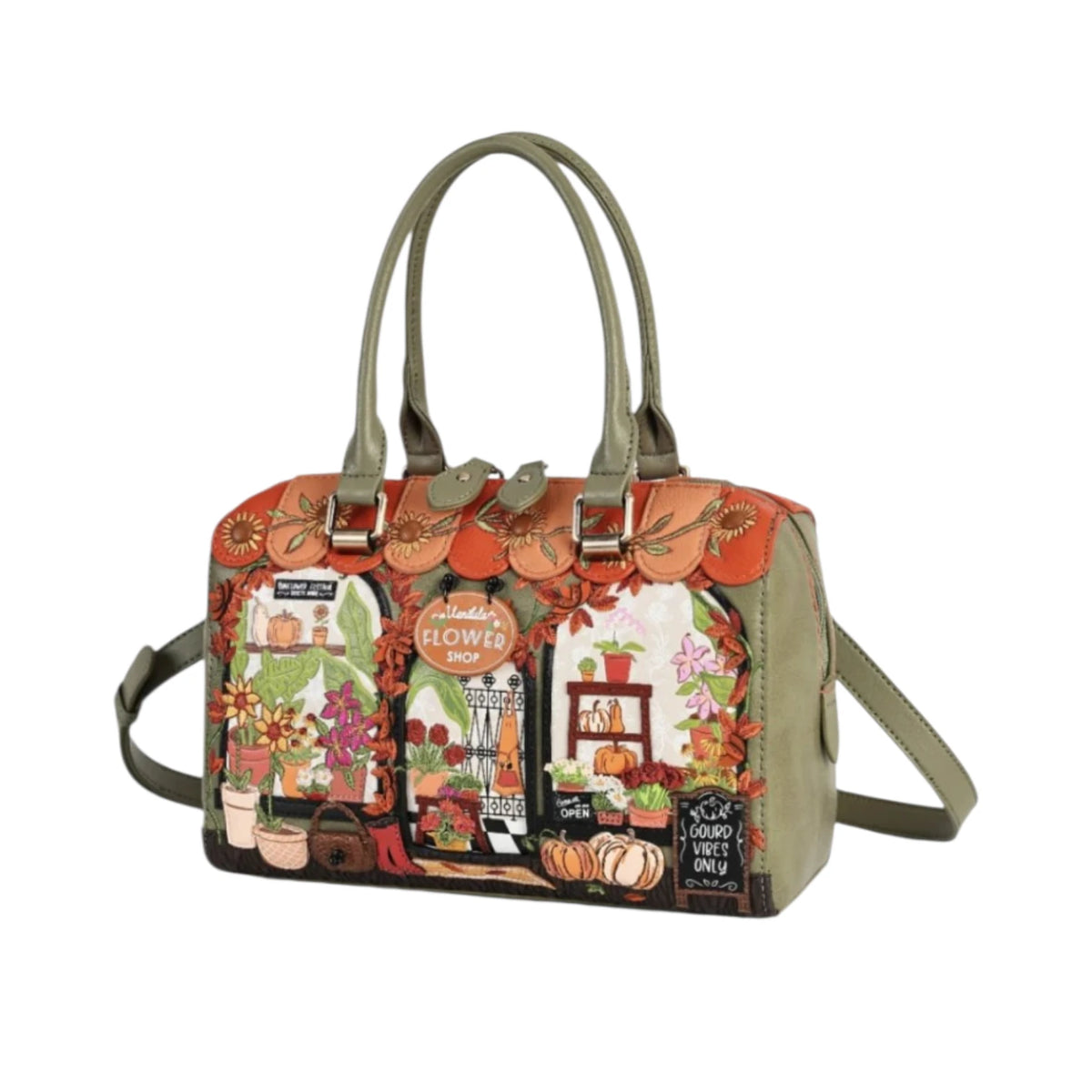 Vendula flower shop - amber edition - borsa speedy bowler