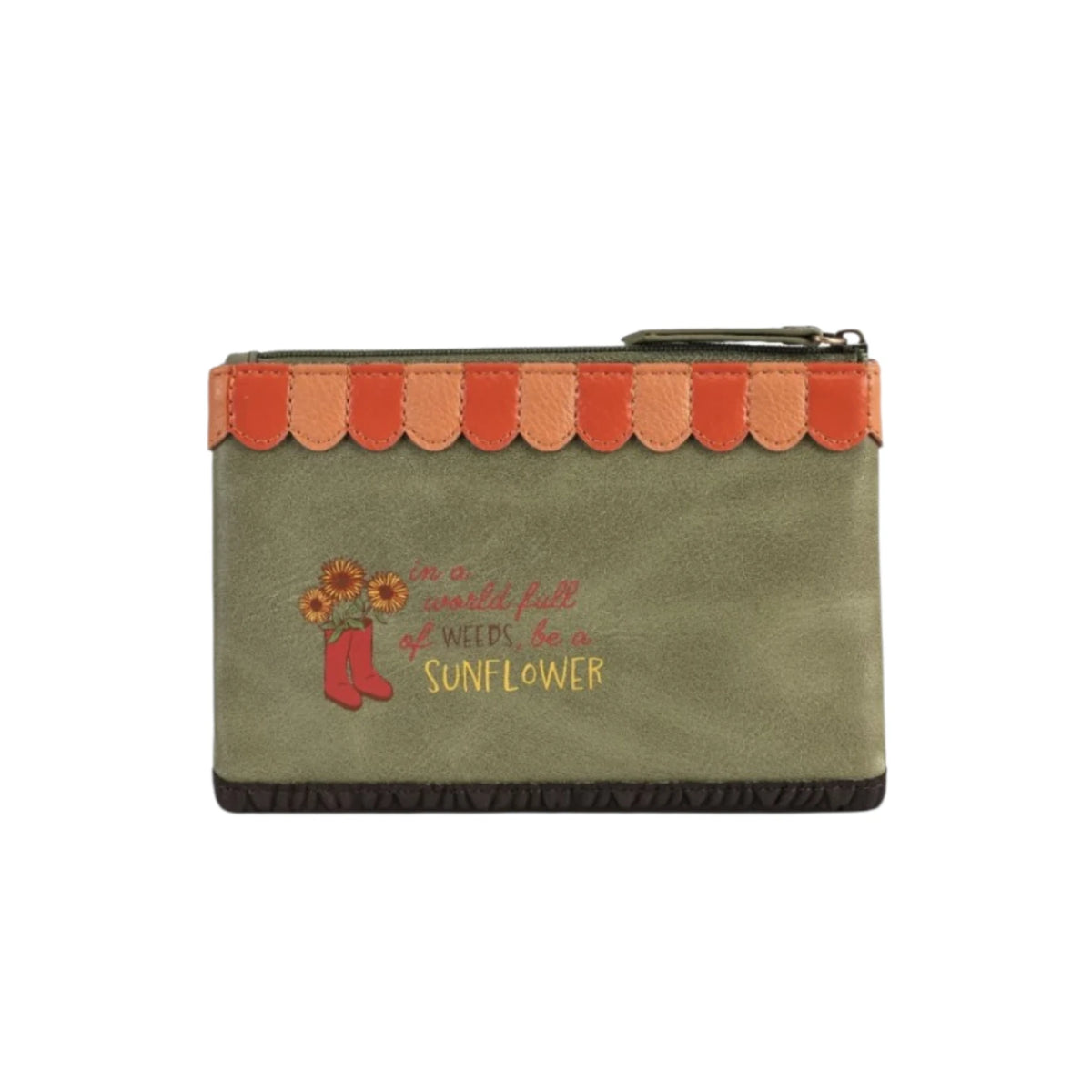 Vendula flower shop - amber edition - zipper coin