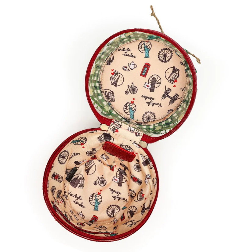 Vendula the farmhouse pantry- strawberry jam bag