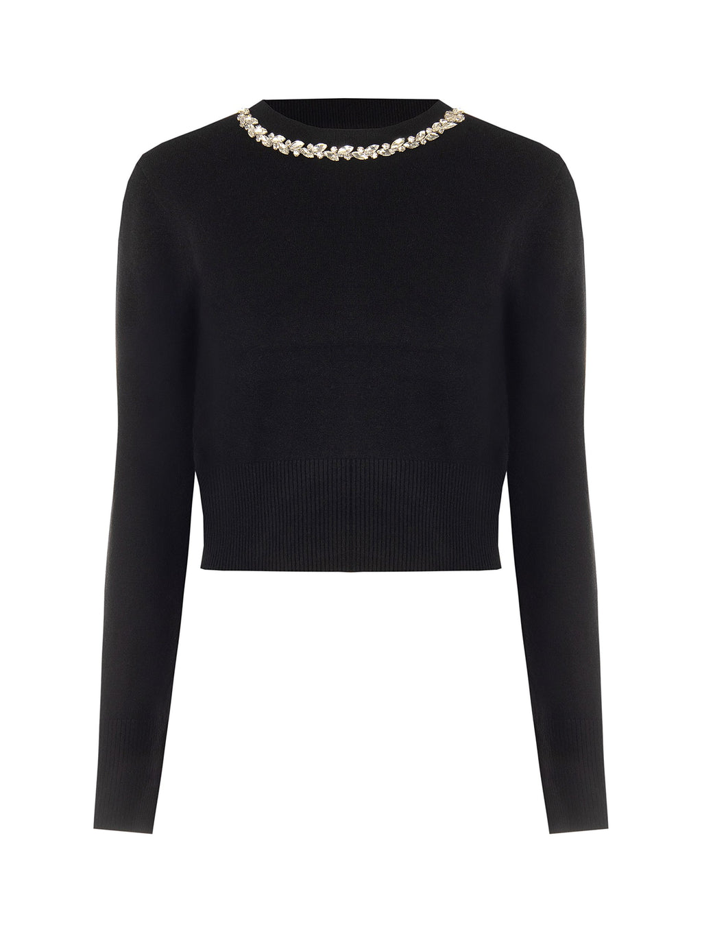 Rinascimento maglione von cristalli caboshon