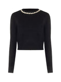 Rinascimento maglione von cristalli caboshon