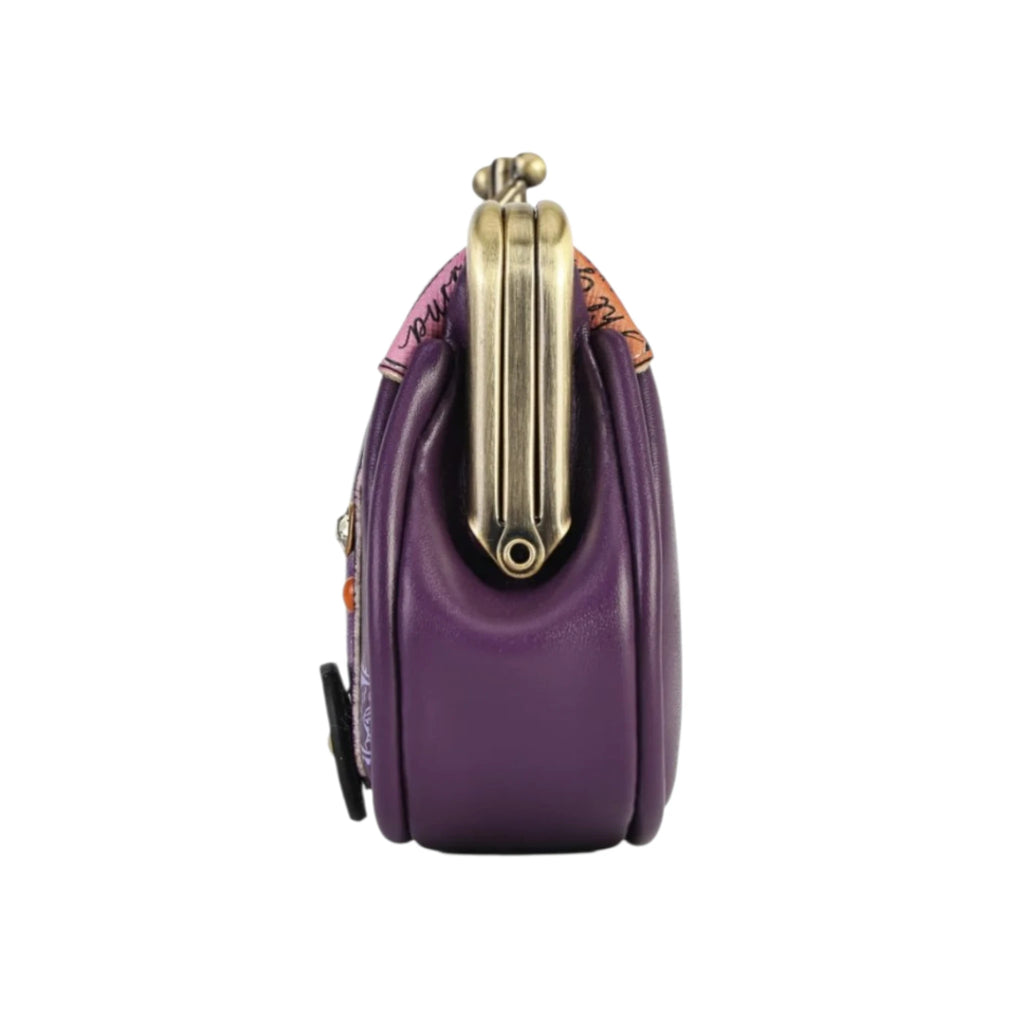 Vendula Travelling Library Bookshop Clipper Coin Purse