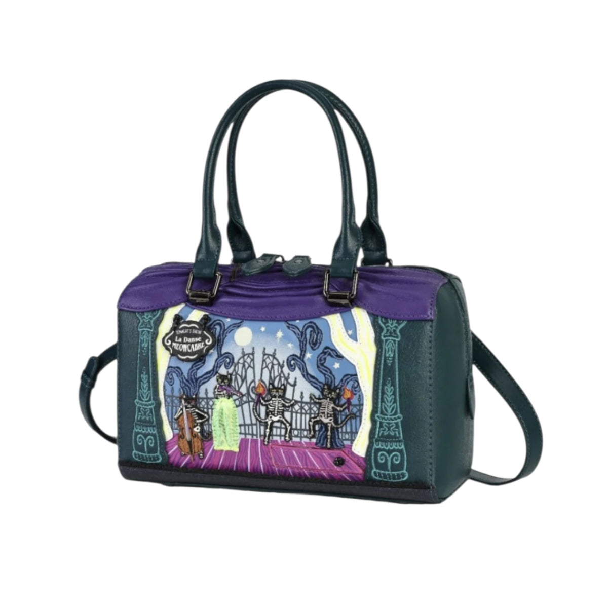 Vendula Haunted Theatre Skelecat Bag