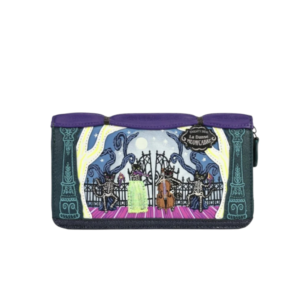 Vendula Haunted Theatre Large Ziparound Wallet