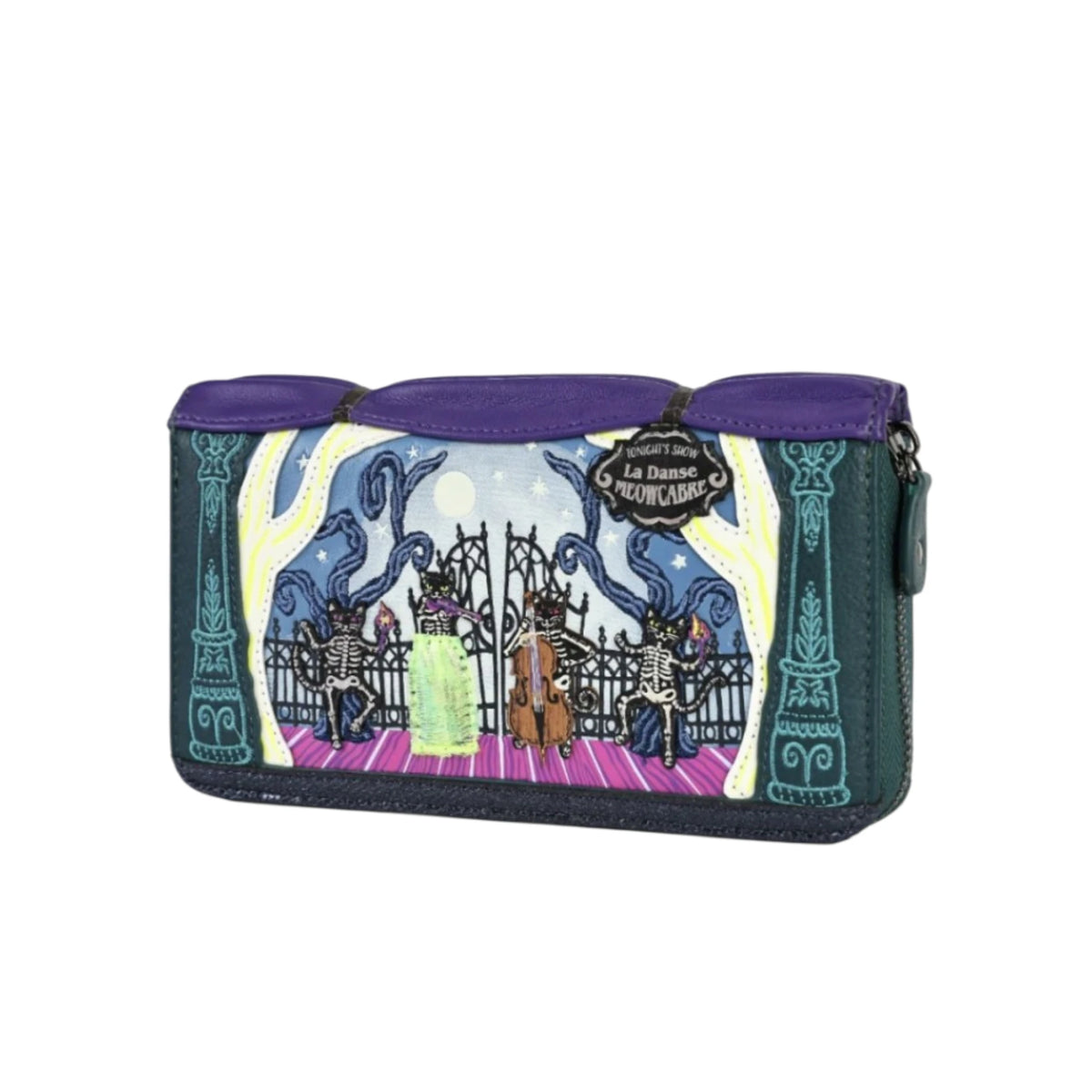 Vendula Haunted Theatre Large Ziparound Wallet
