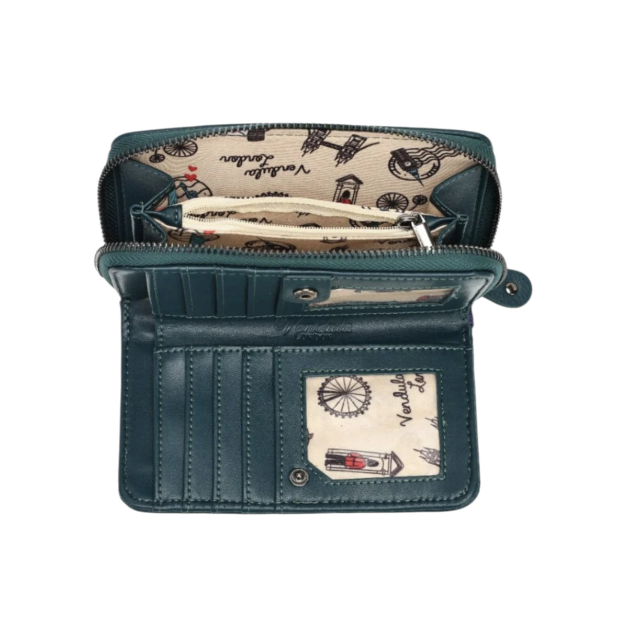 Vendula Haunted Theatre Medium Ziparound Wallet