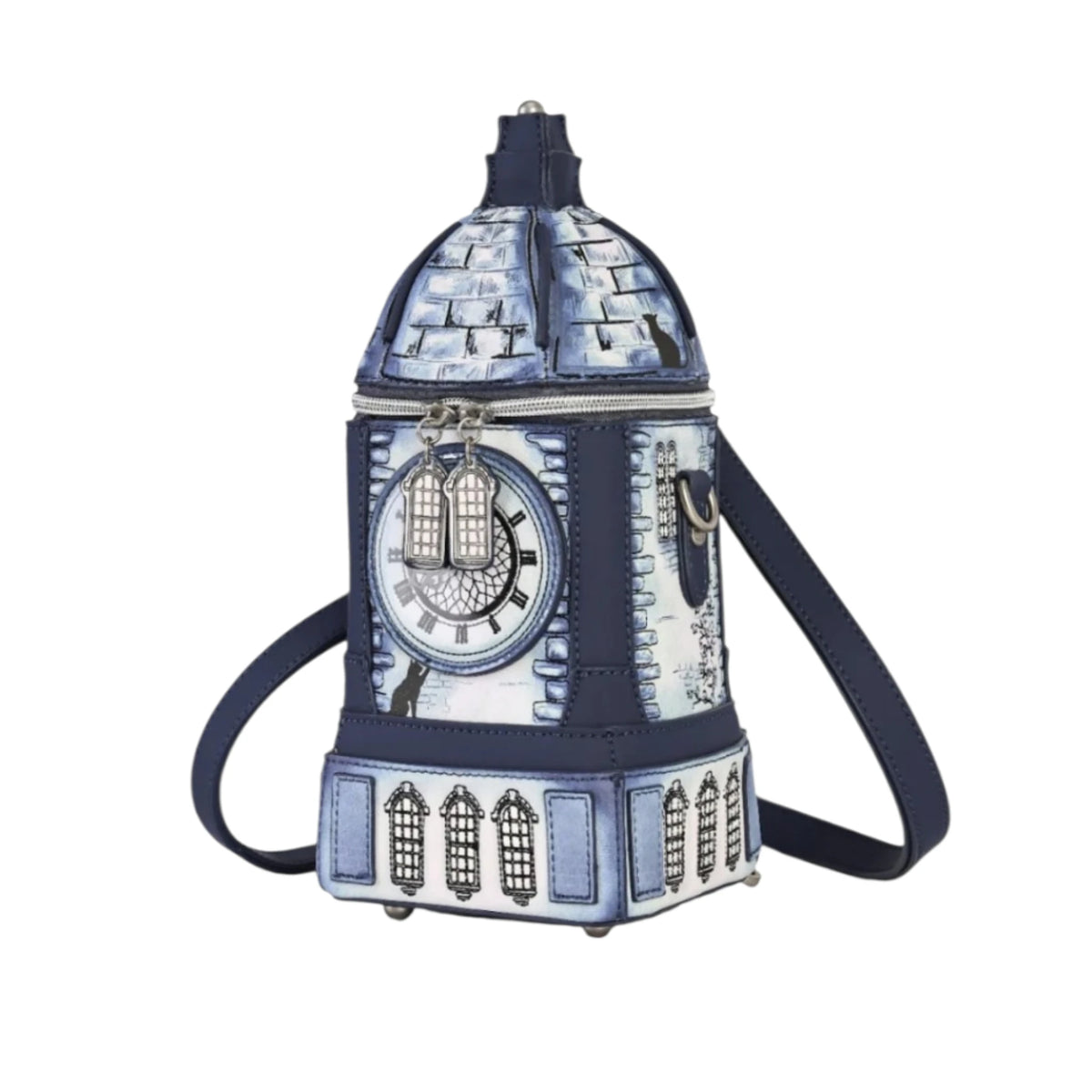 Vendula Cats In The City Clock Tower Bag