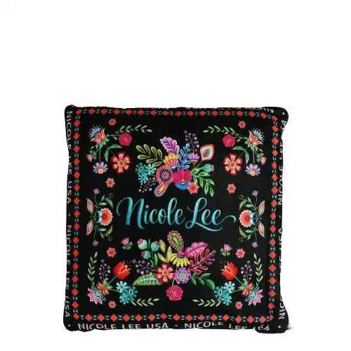 Nicole lee cuscino con plaid keep dreaming