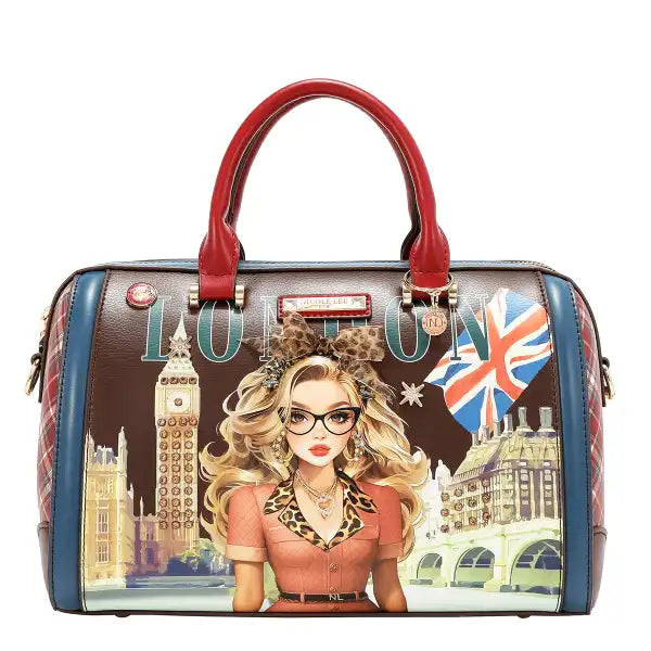 Nicole Lee borsa bauletto Londra