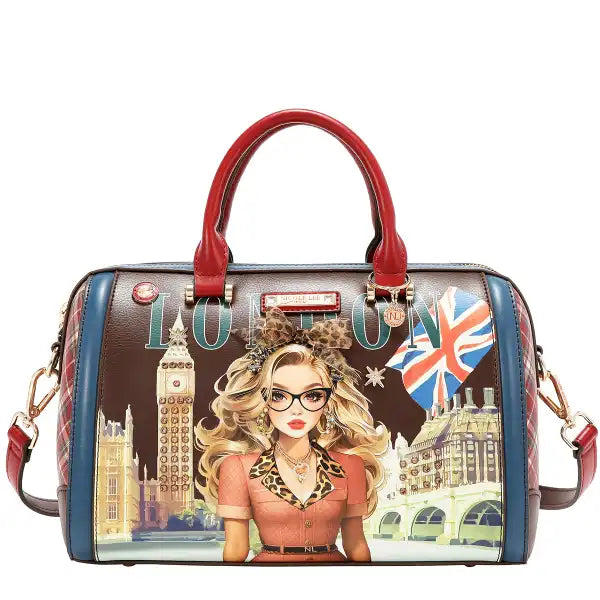 Nicole Lee borsa bauletto Londra