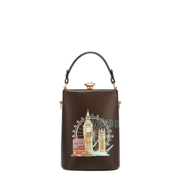 Nicole Lee borsa Gioiello London Eye brown