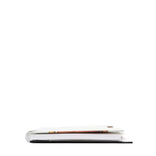 Nicole Lee Agenda a spirale con penna, note stick e tasca zip London eye