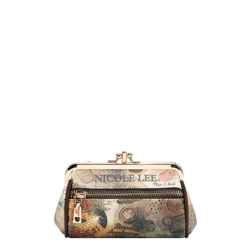 Nicole Lee clutch portamonete con polsiera