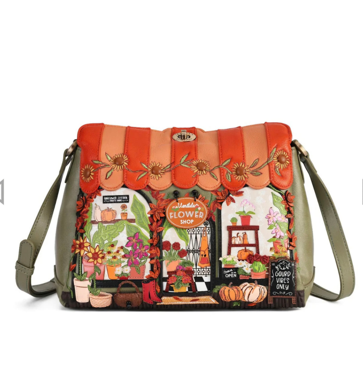 Vendula flower shop - amber edition - Alice bag