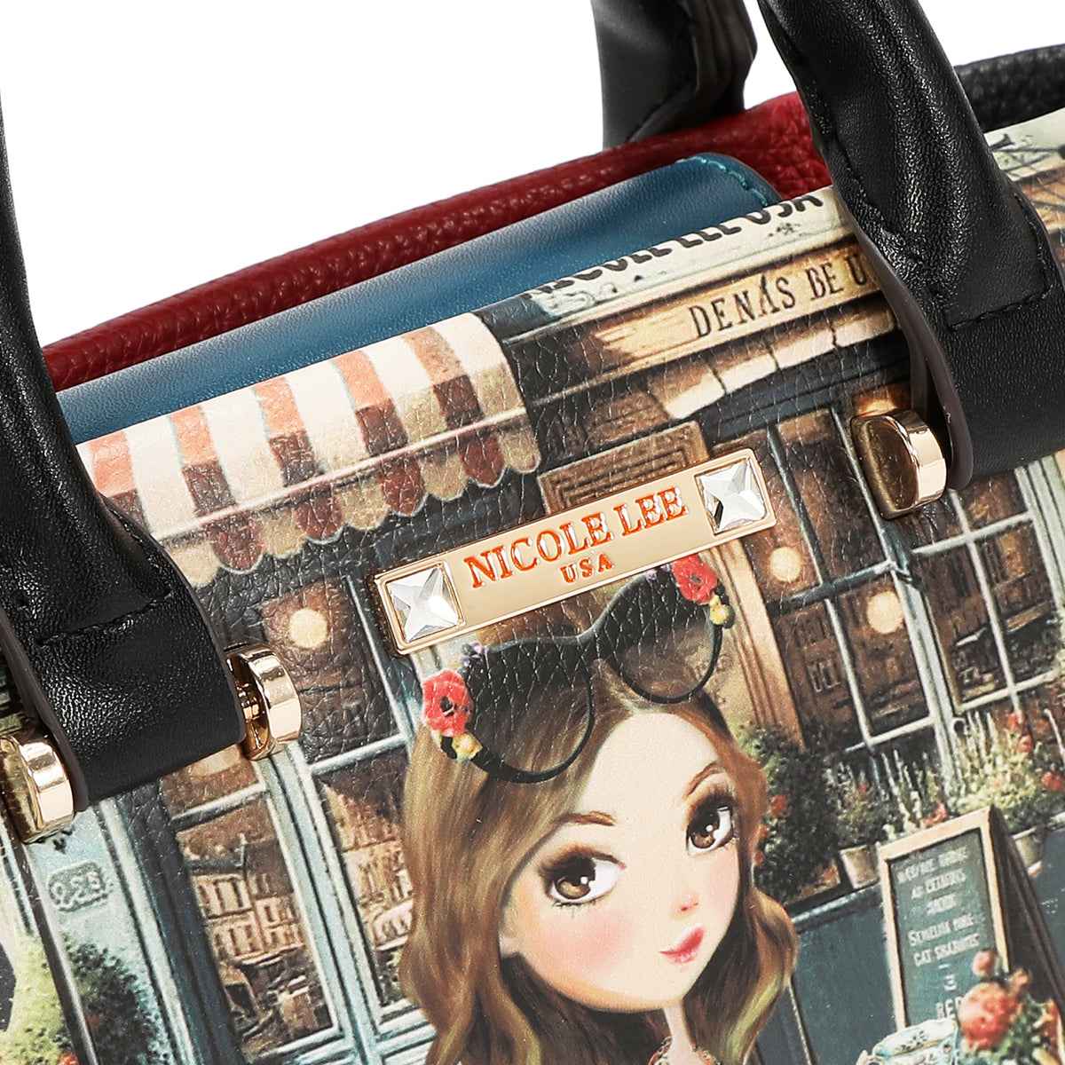 Nicole Lee box 2 pezzi borsa + mini pochette