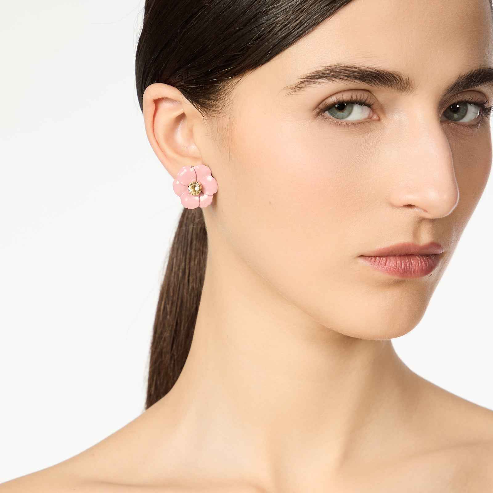 Sodini Orecchini piccolo fiore Santa Margherita - Rosa