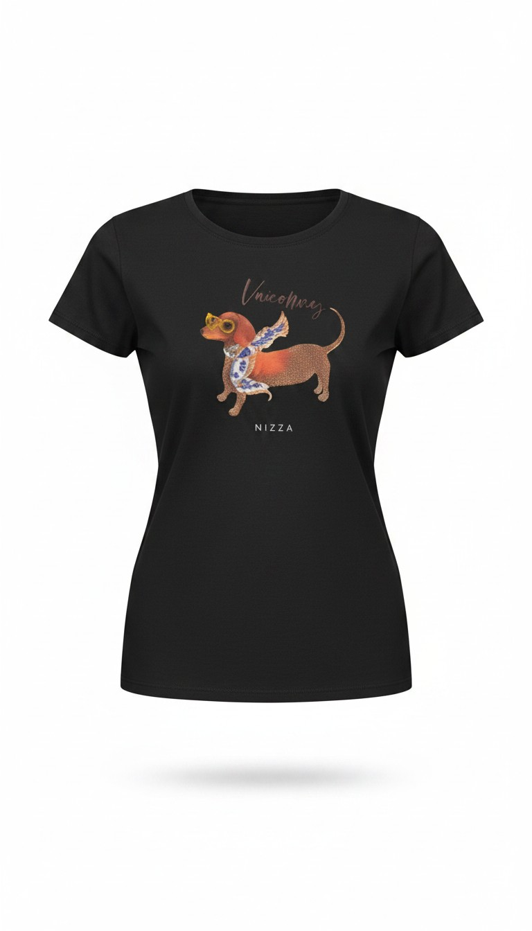 Le streghe t-shirt bassotto