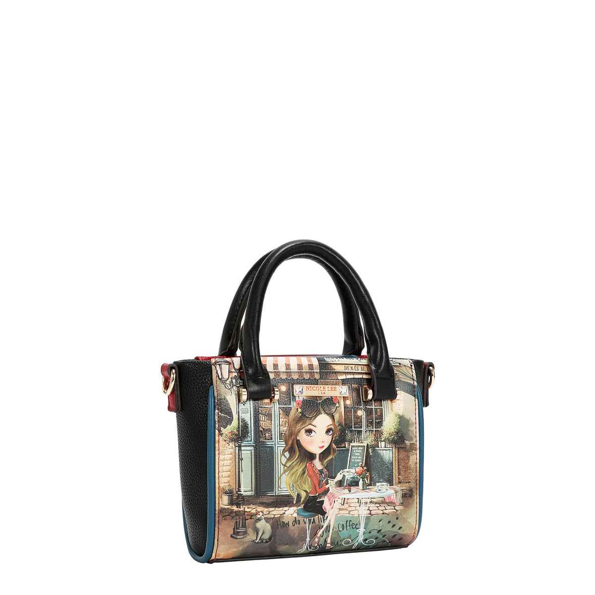 Nicole Lee box 2 pezzi borsa + mini pochette