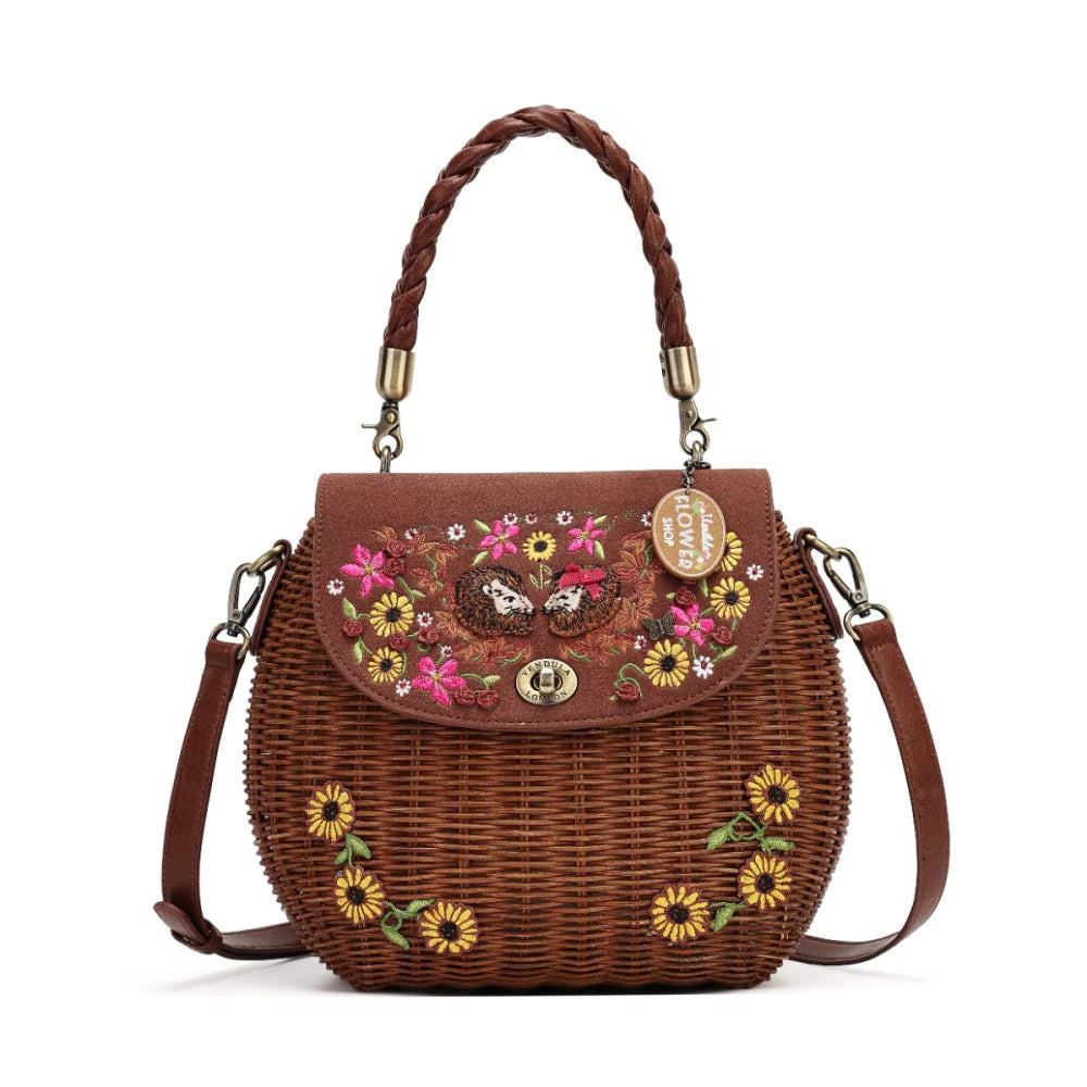 Vendula flower shop - amber edition - basket bag