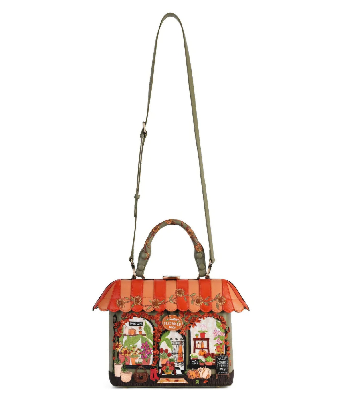 Vendula flower shop - amber edition - borsa grab