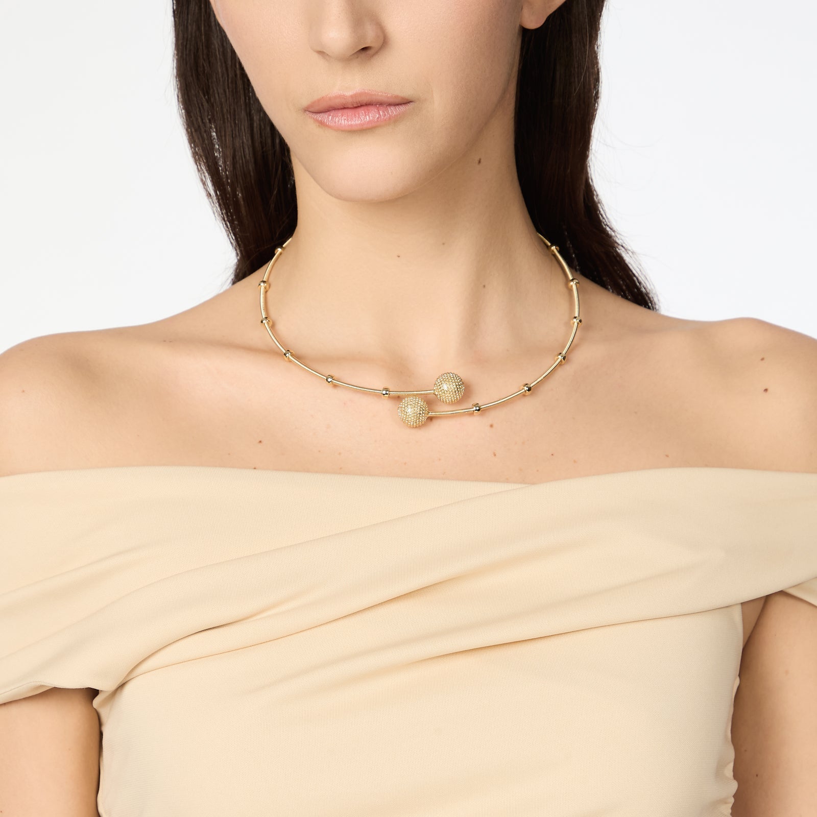 Sodini Collana corta a filo Pompei - Oro